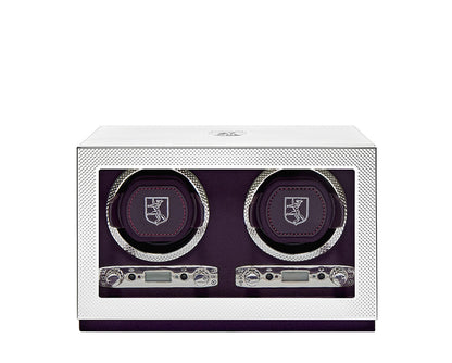 Silver Double Watch Winder