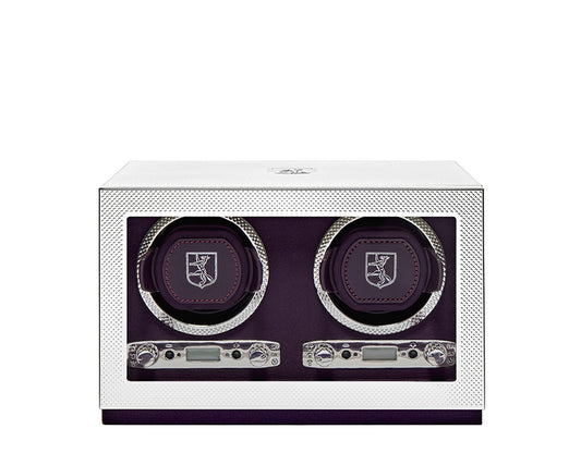 Silver Double Watch Winder
