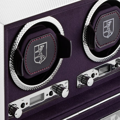 Silver Double Watch Winder