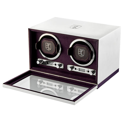 Silver Double Watch Winder