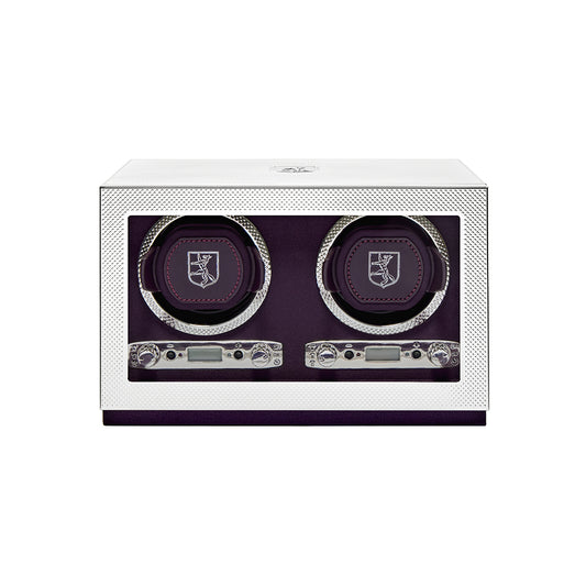 Silver Double Watch Winder