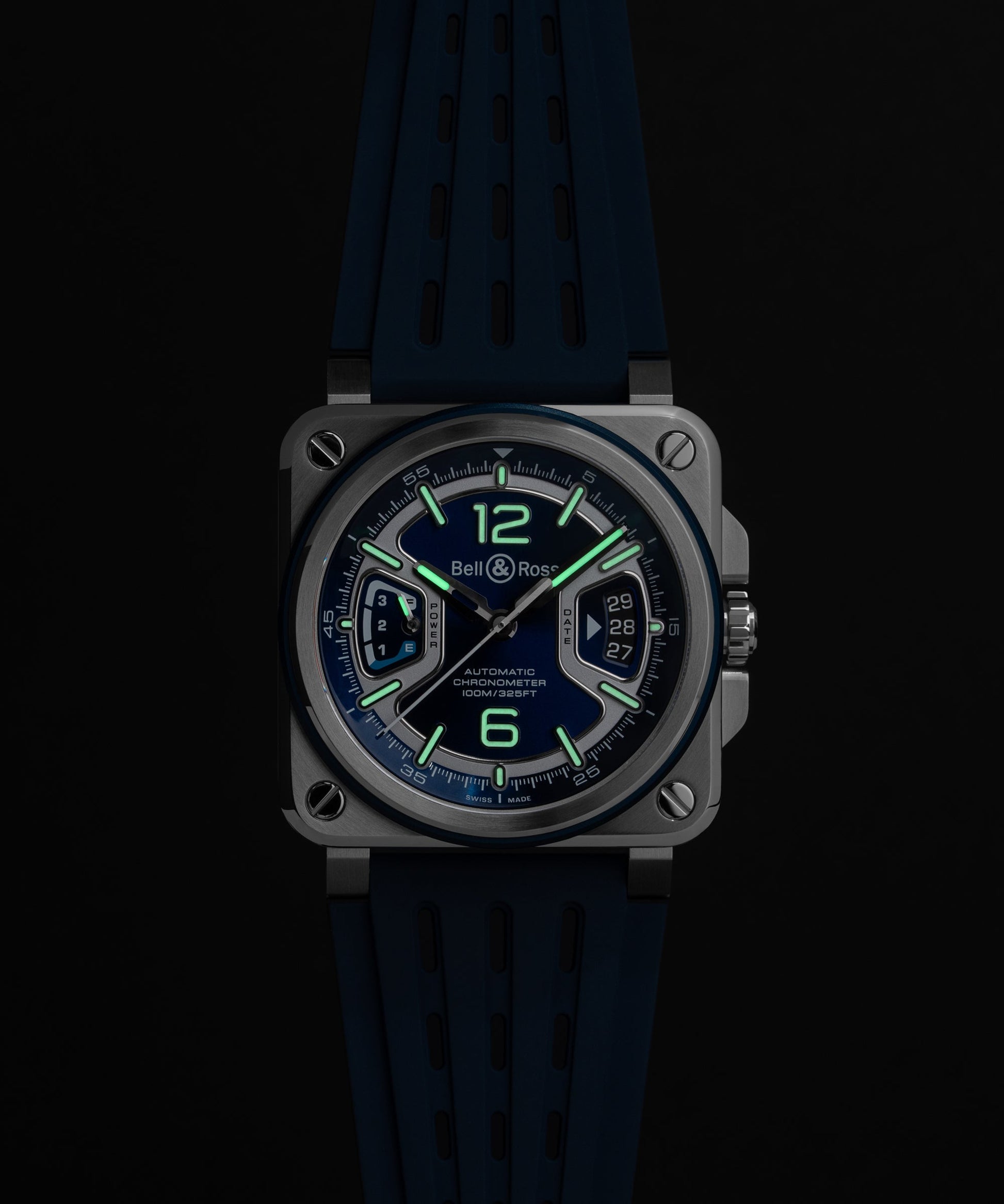 Bell & Ross BRX3R-BLU-ST/SRB-4