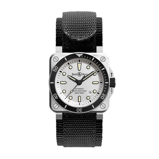 Bell & Ross Watch BR0392-D-WH-ST/SRB-2