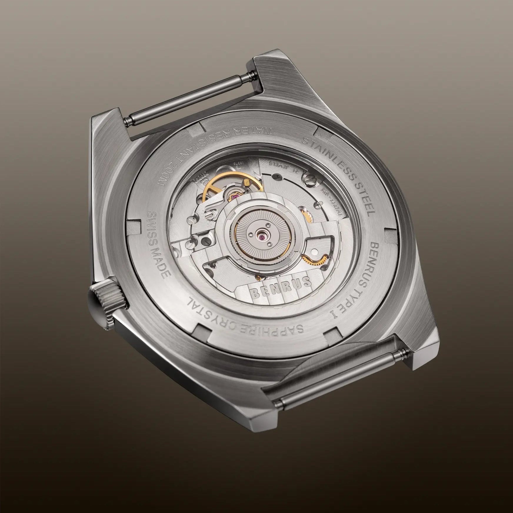 BENRUS TYPE 1 M1 case back