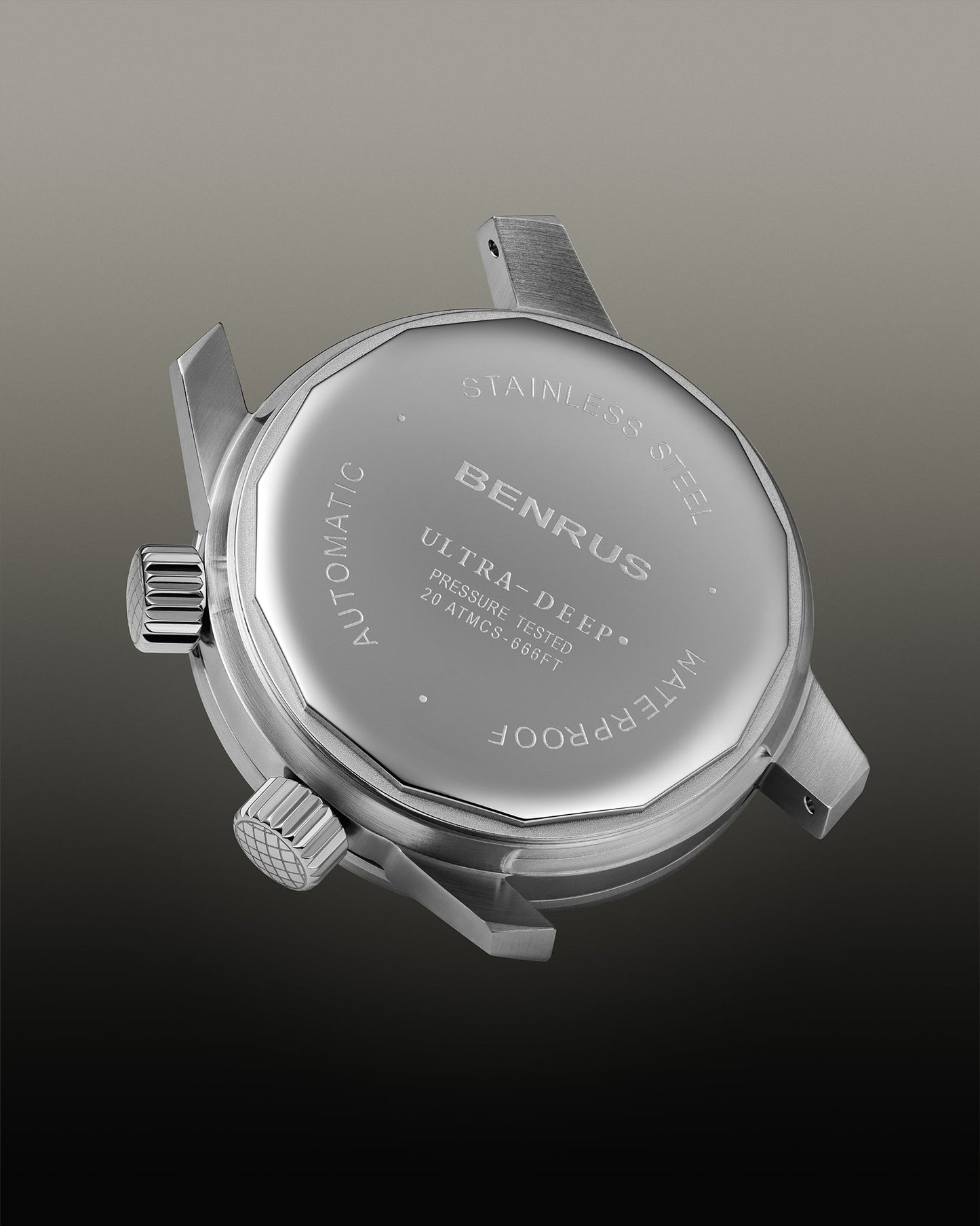 BENRUS Ultra-Deep case back