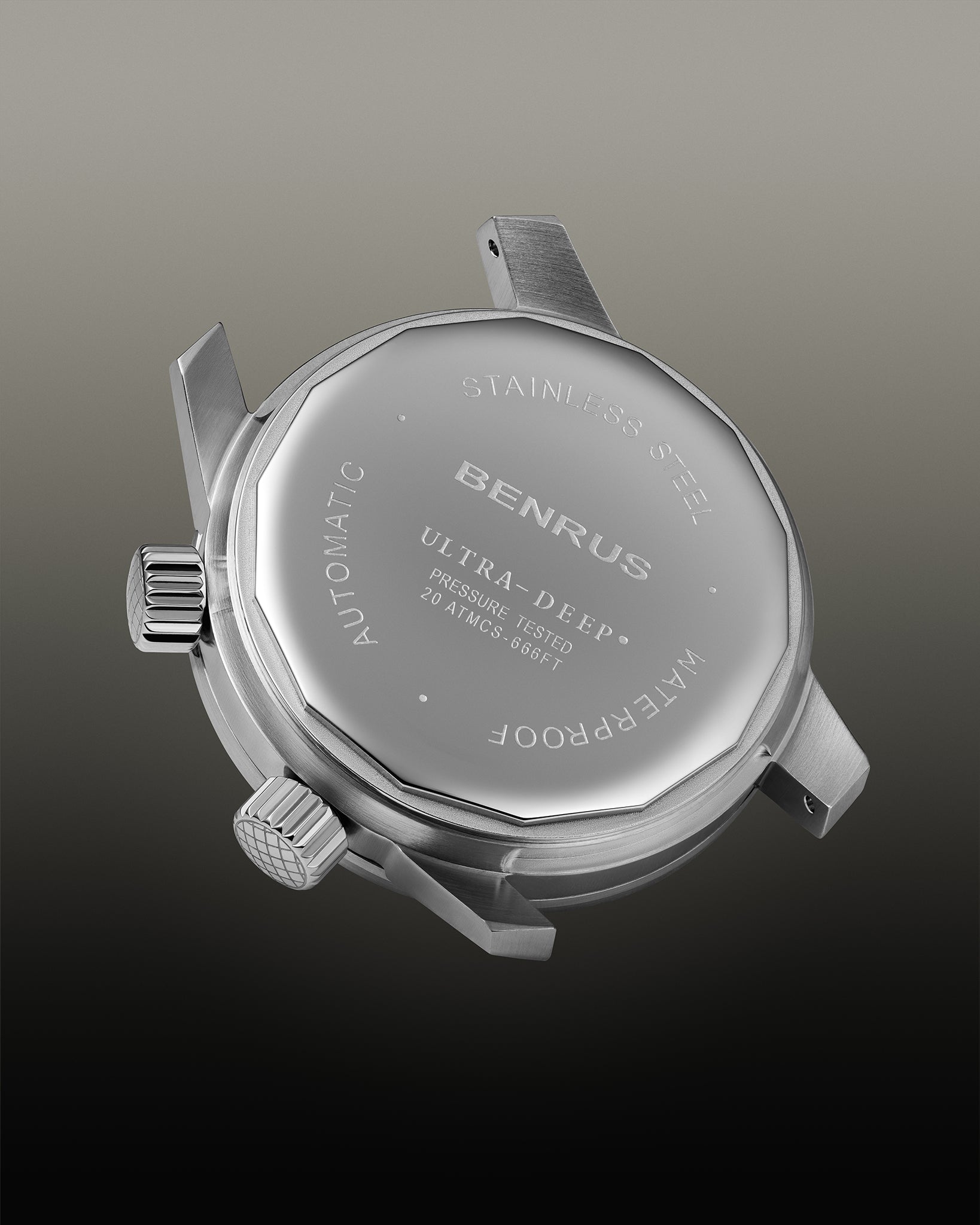 BENRUS Ultra-Deep case back