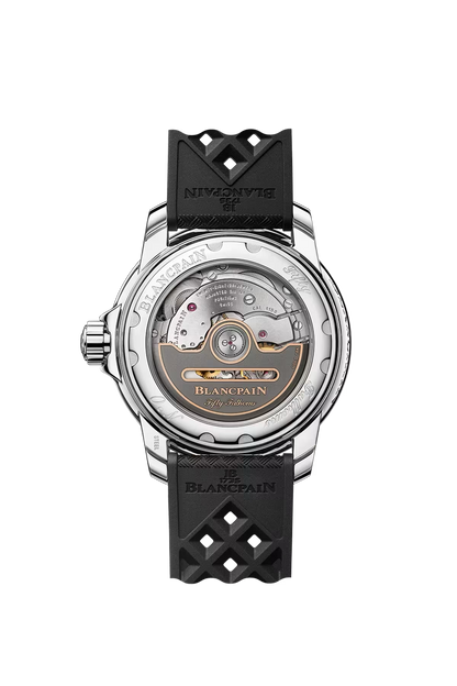 Blancpain Fifty Fathoms 38mm Black Rubber Watch