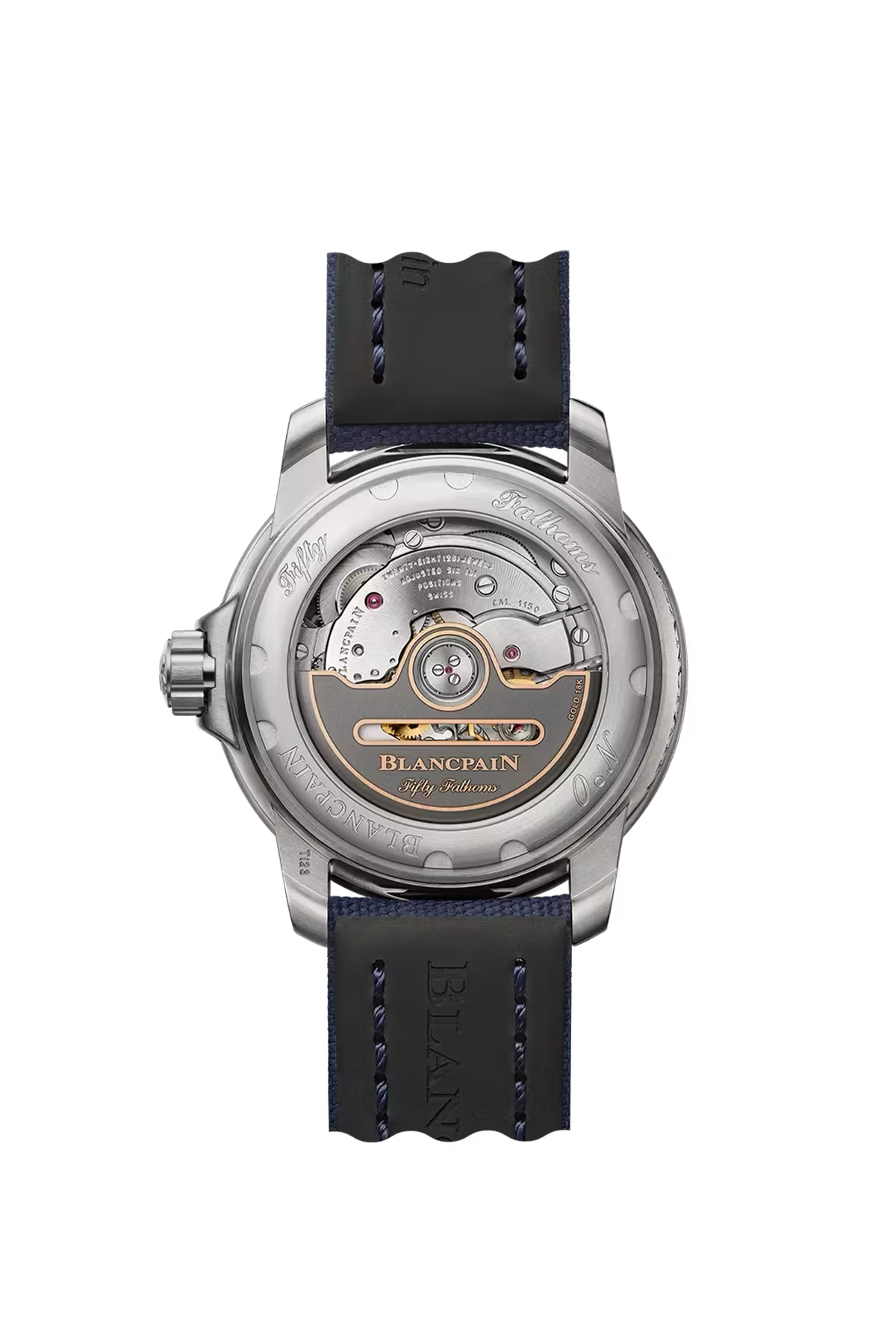 Blancpain Fifty Fathoms 38mm Blue Titanium Watch