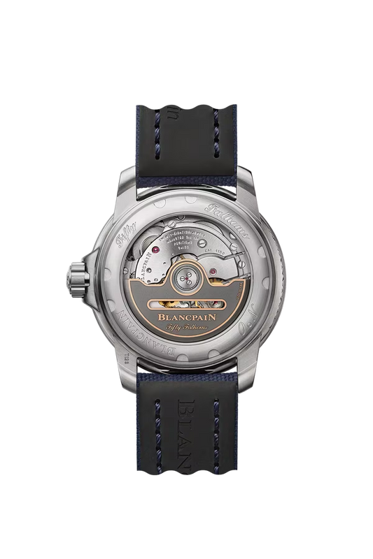 Blancpain Fifty Fathoms 38mm Blue Titanium Watch