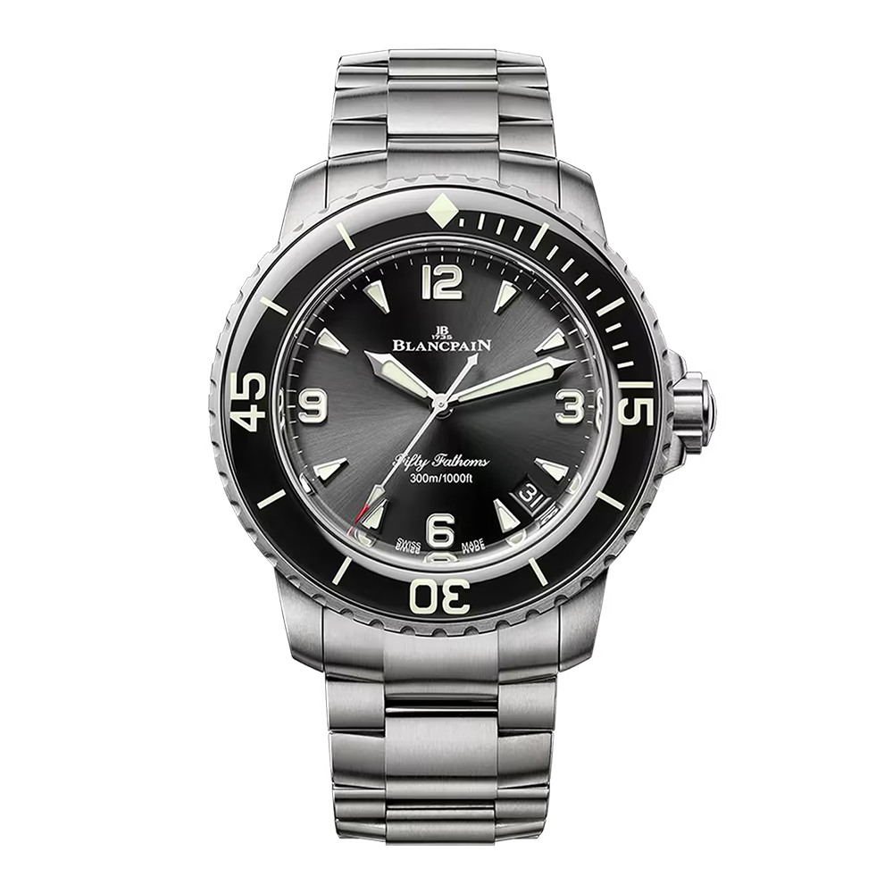 Blancpain Fifty Fathoms Automatique 42mm Titanium Black Dial