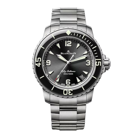 Blancpain Fifty Fathoms Automatique 42mm Titanium Black Dial