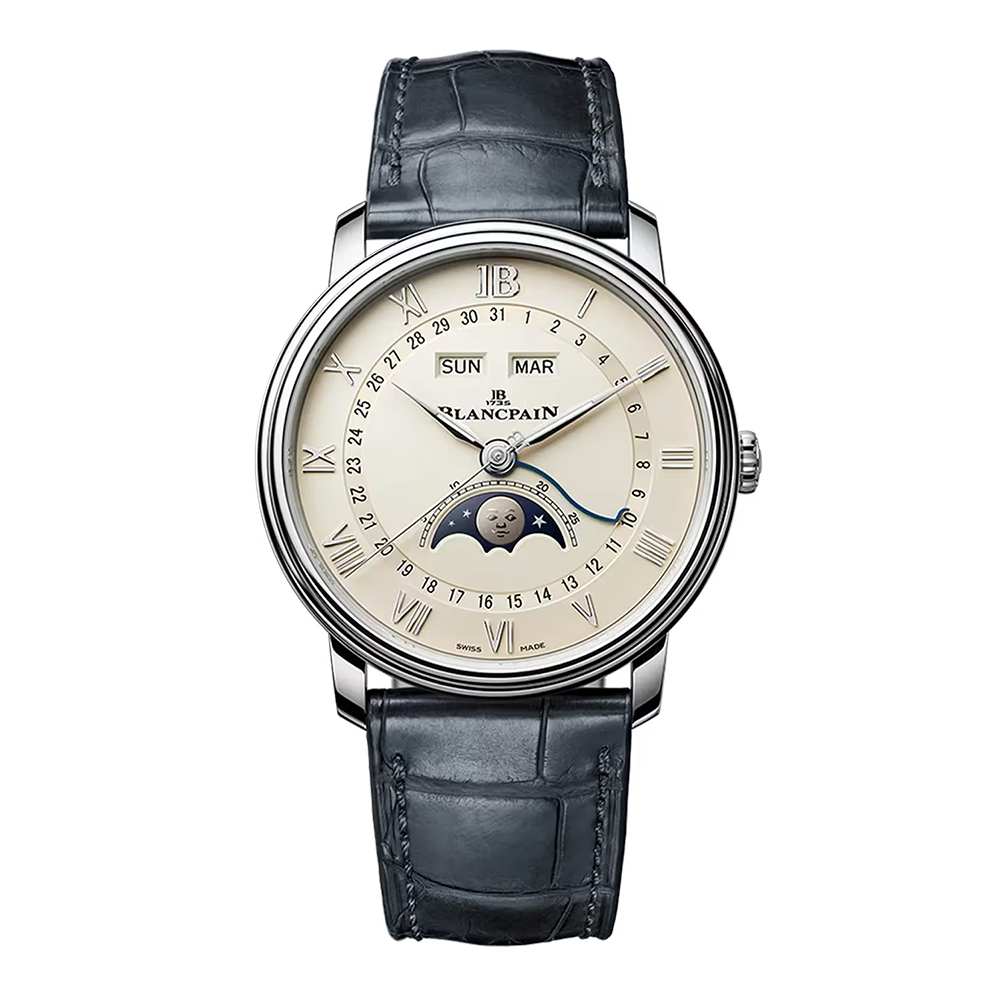 Blancpain Villeret Quantieme Complet 40mm Stainless Steel