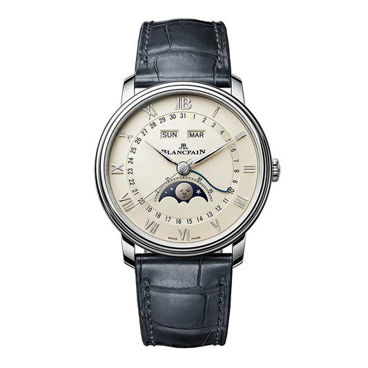 Blancpain Villeret Quantieme Complet 40mm Stainless Steel