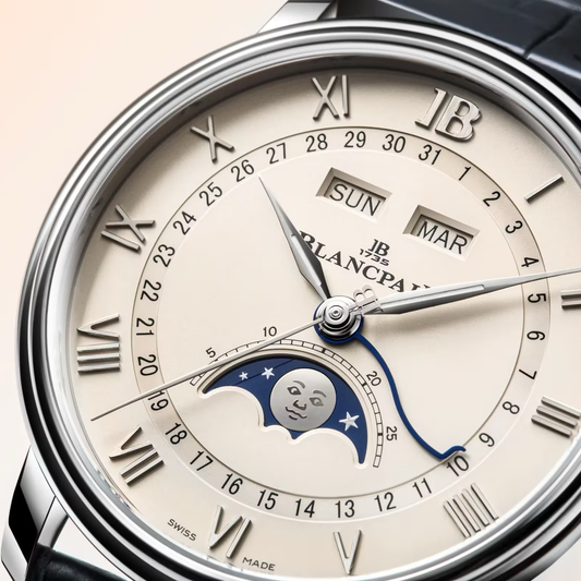 Blancpain Villeret Quantieme Complet 40mm Stainless Steel