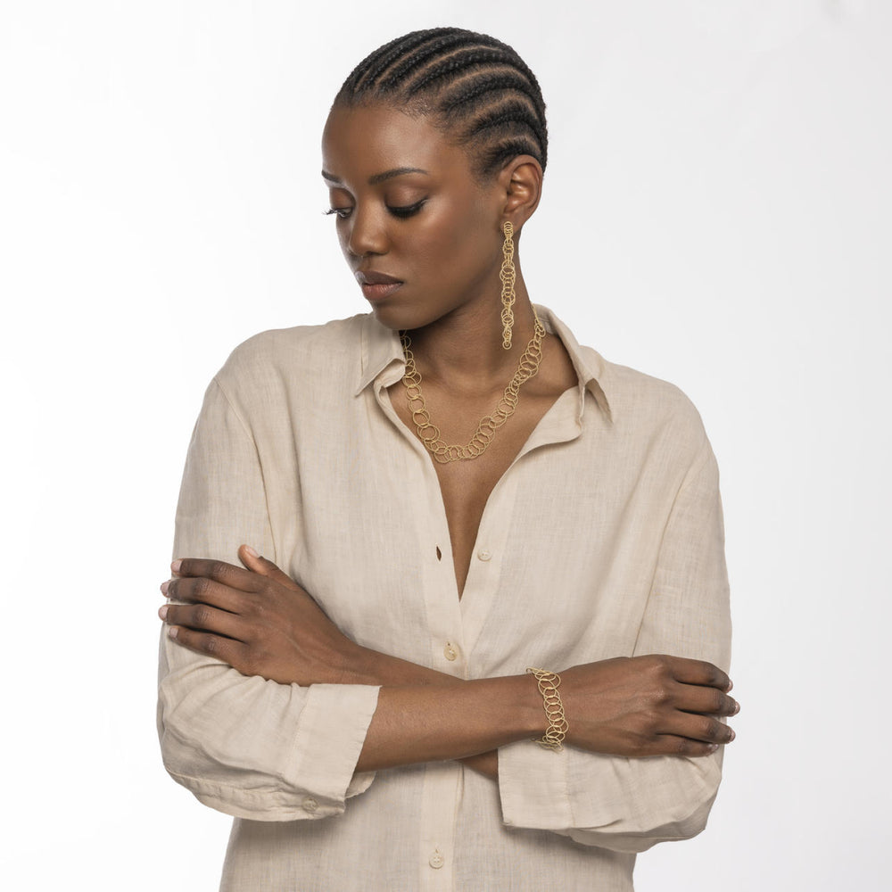 Buccellati Hawaii Necklace 18K Yellow Gold