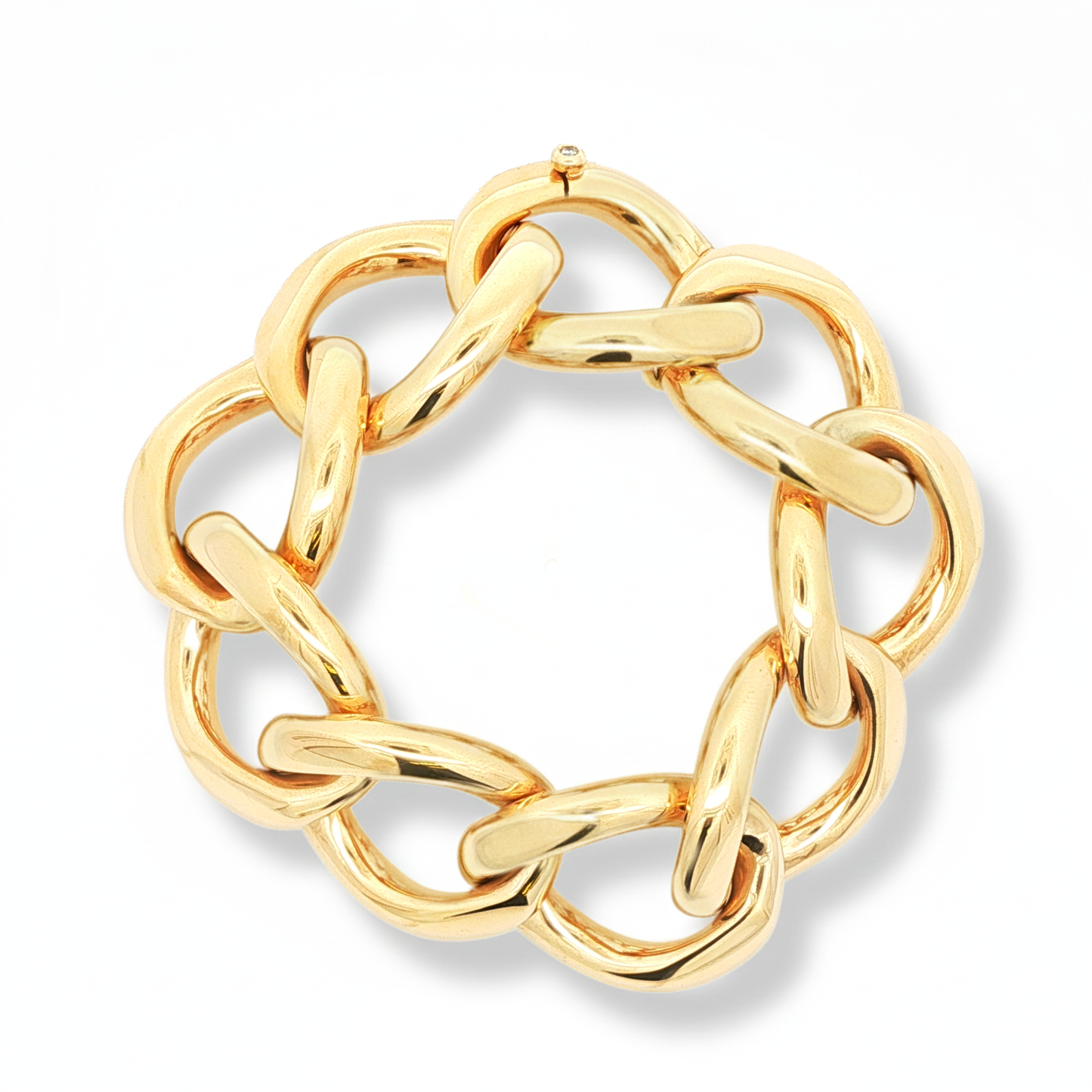 Antonio Papini Link Bracelet 18K Yellow Gold