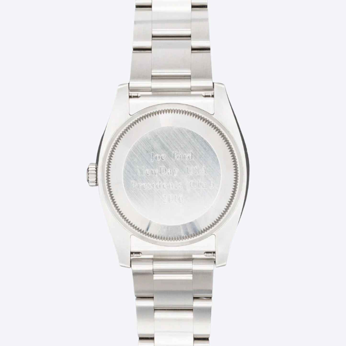 Pre Owned Rolex Oyster Perpetual 34 Stainless Steel Silver Dial