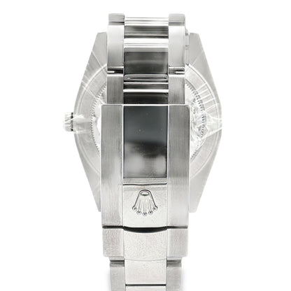 Pre Owned Rolex Datejust 41 126300 Black Dial Smooth Bezel Oyster