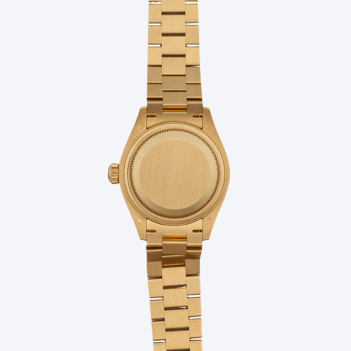 Pre Owned Rolex Datejust 28 Yellow Gold Champagne Dial - view 3