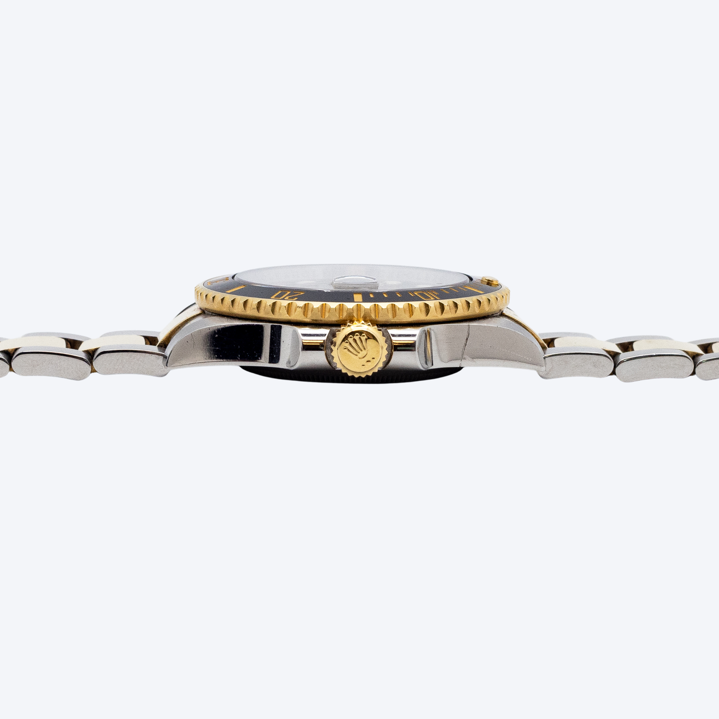 Pre Owned Rolex Submariner Date Stainless Steel and Yellow Gold Black Dial - view 4