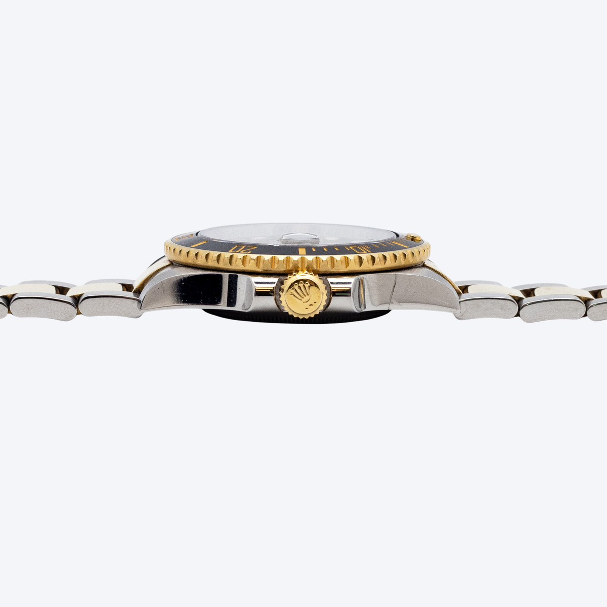 Pre Owned Rolex Submariner Date Stainless Steel and Yellow Gold Black Dial - view 4