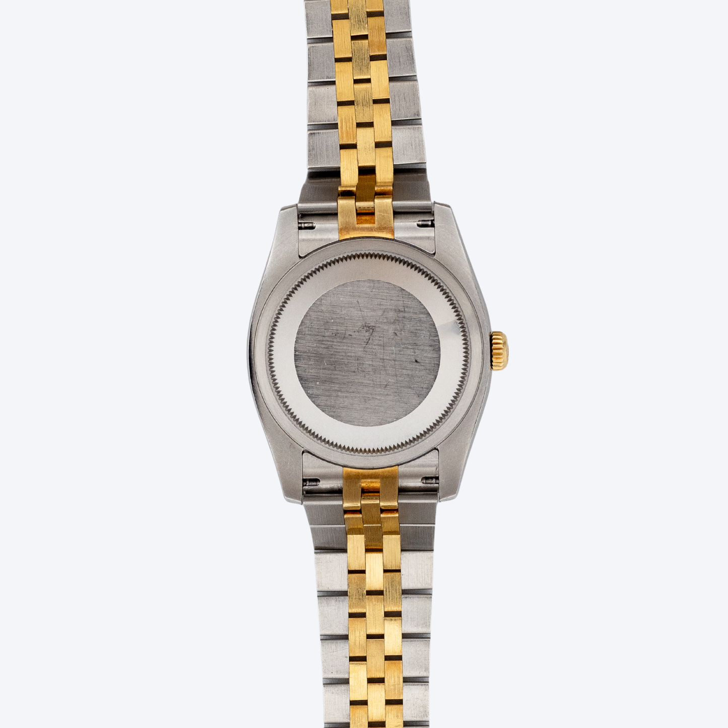 Pre Owned Rolex Datejust 36 Stainless Steel and Yellow Gold Champagne Diamond Dial - view 3