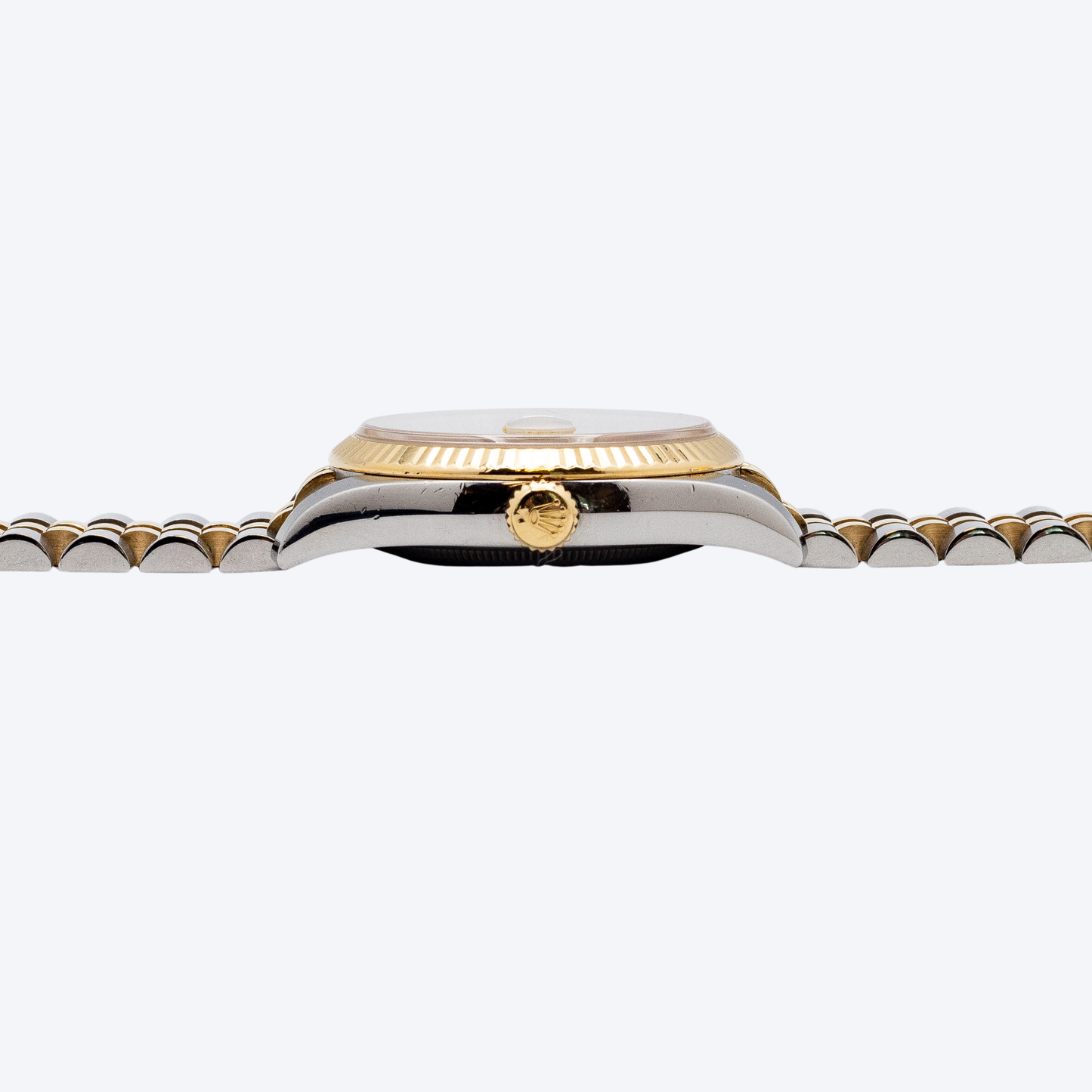 Pre Owned Rolex Datejust 36 Stainless Steel and Yellow Gold Champagne Diamond Dial - view 4