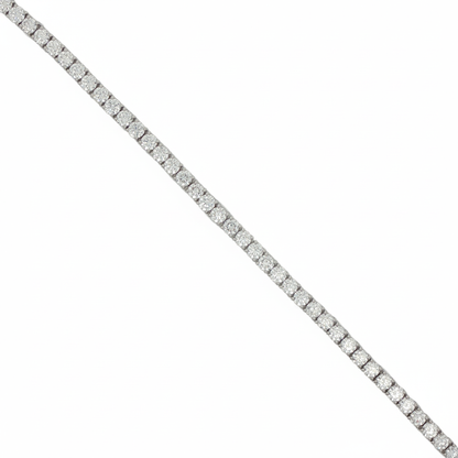 Ella Rose 10.07ct Lab-Grown Diamond Tennis Bracelet 14K White Gold