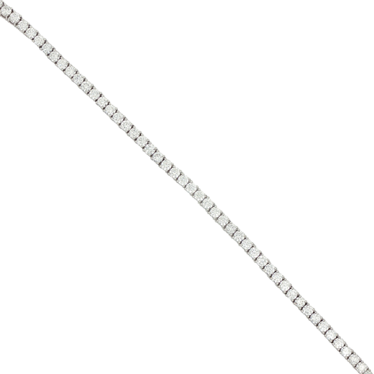 Ella Rose 15.04ct Lab-Grown Diamond Tennis Neckalce 14K White Gold