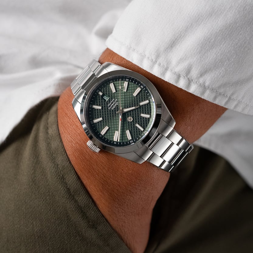 Jack Mason Canton 39mm Agave Green Dial