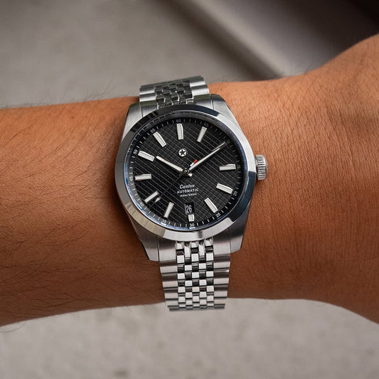 Jack Mason Canton 39mm Anthracite Black Dial