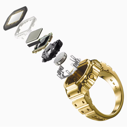 Casio Ring Watch Gold
