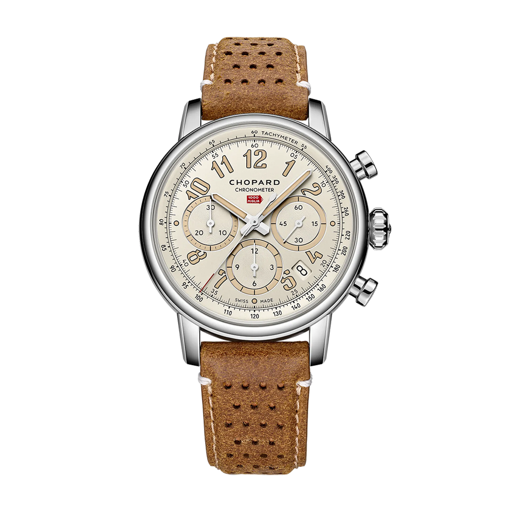 Chopard Mille Miglia Classic Chronograph Raticosa 40.5mm Ivory Dial