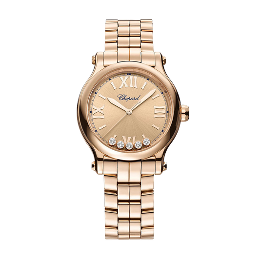 Chopard Happy Sport Rose Gold 33mm Watch
