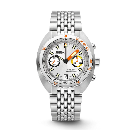 DOXA SUB 200 T.Graph II Searambler Stainless Steel