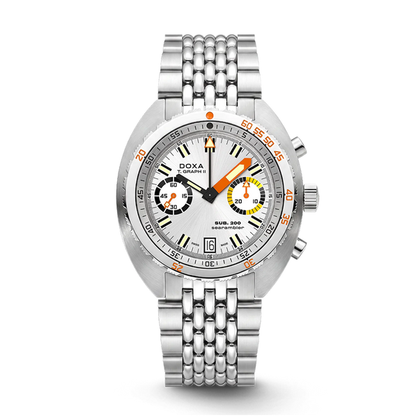 DOXA SUB 200 T.Graph II Searambler Stainless Steel – King Jewelers