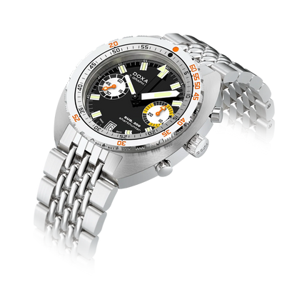 DOXA SUB 200 T.Graph II Sharkhunter Stainless Steel