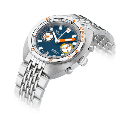 DOXA SUB 200 T.Graph II Caribbean Stainless Steel