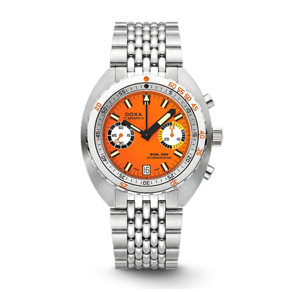 DOXA SUB 200 T.Graph II Professional Stainless Steel
