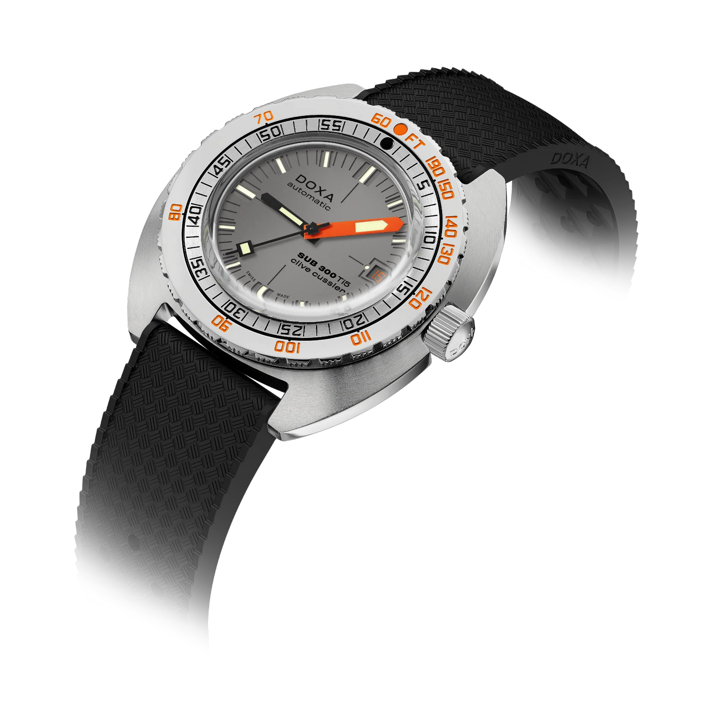 DOXA SUB 300 Ti5 Clive Cussler Titanium