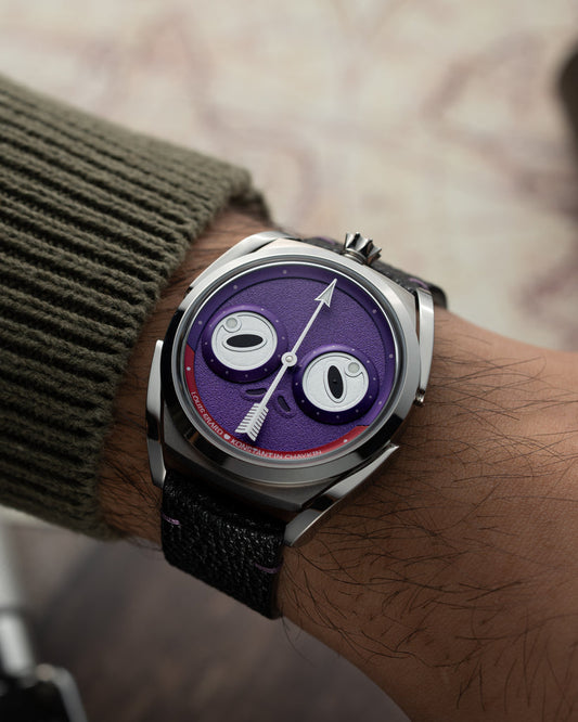 Louis Erard x Konstantin Chaykin Unfrogettable Purple 40mm