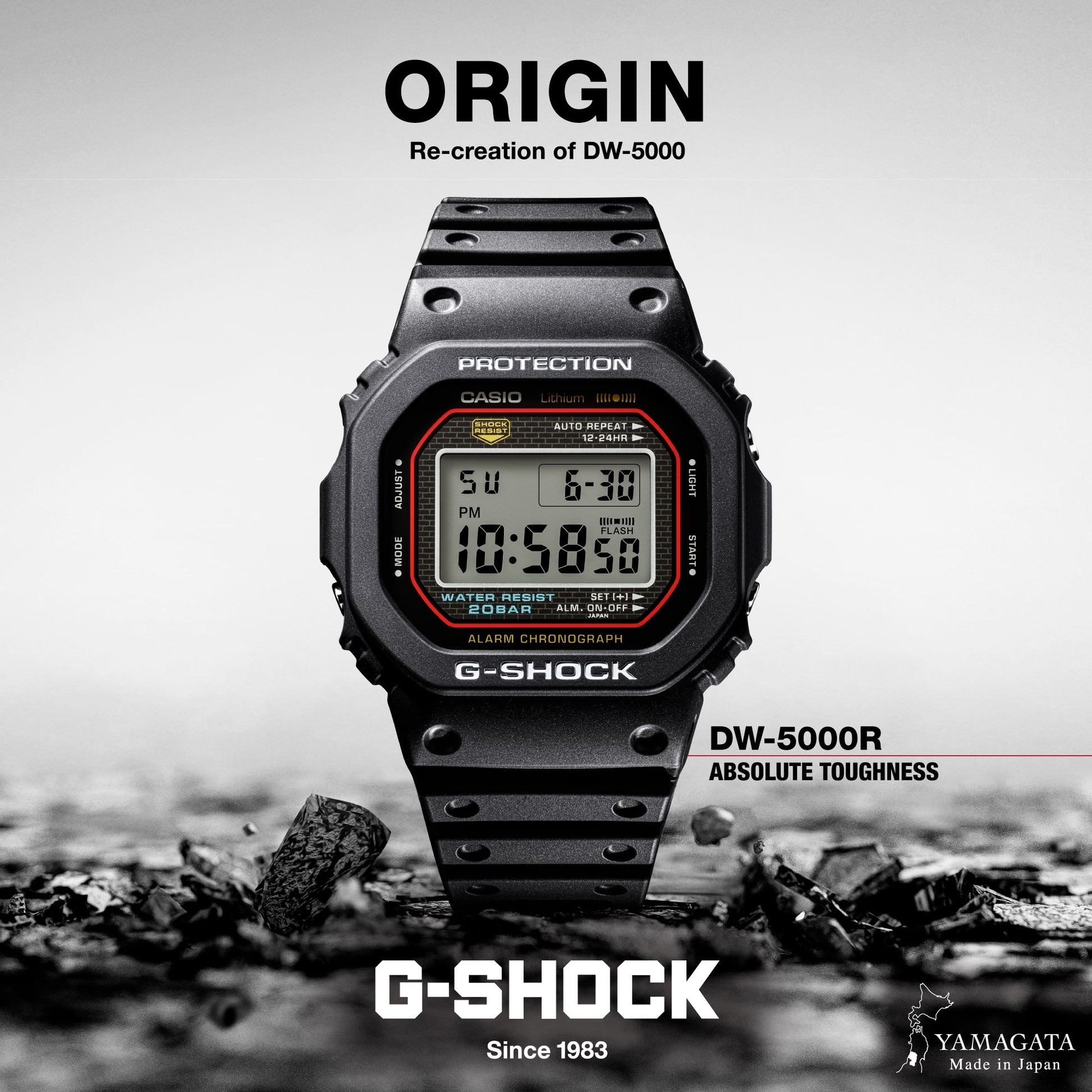 G-SHOCK DW5000R-1A-2