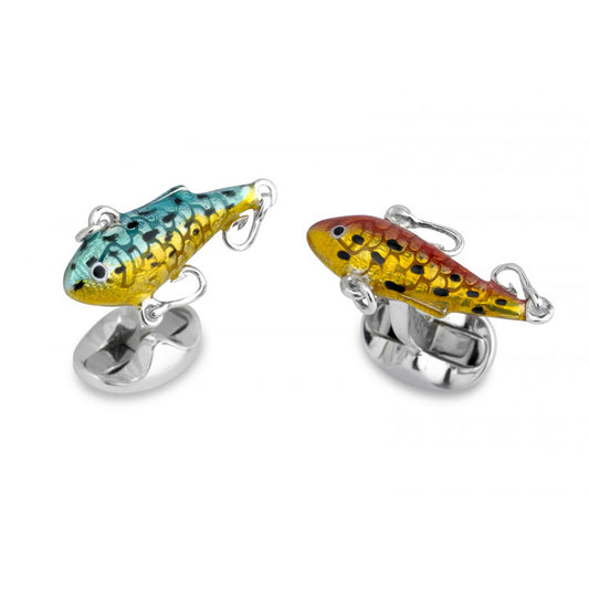 Deakin and Francis Fish Cufflinks C1612S04101025-1