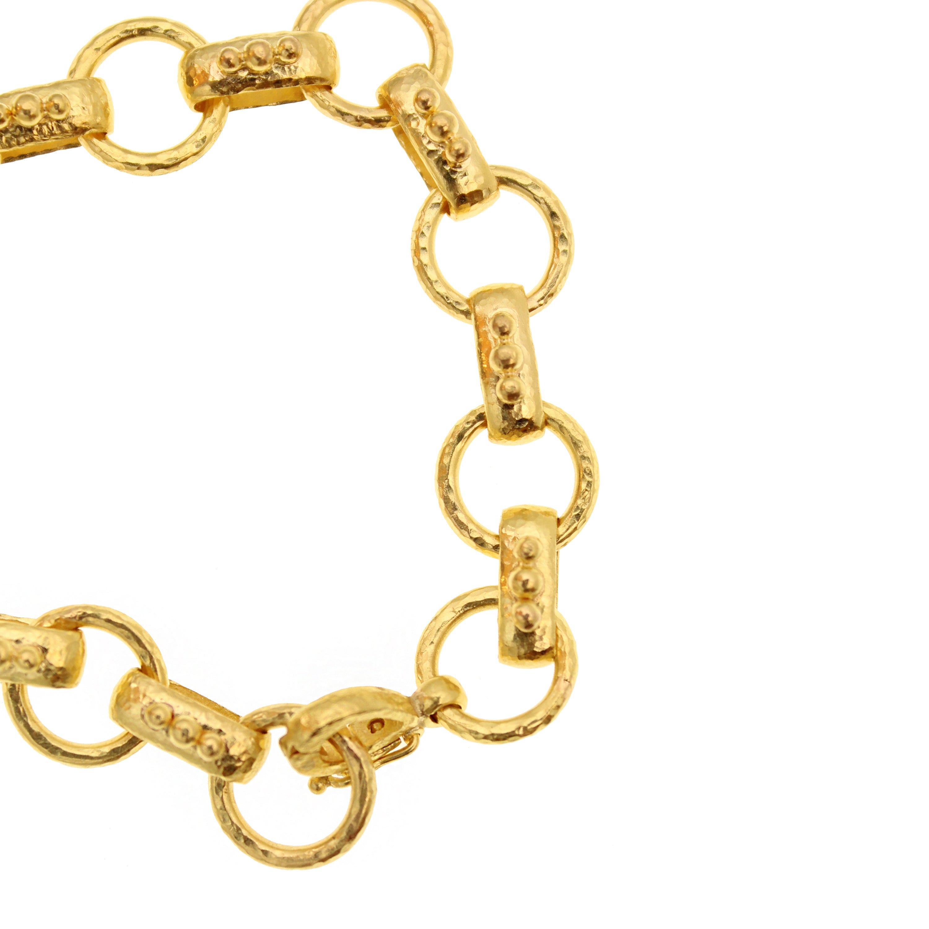 Elizabeth Locke Torcello Gold Link Bracelet | King Jewelers