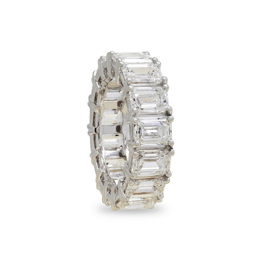 Ella Rose Emerald Cut Lab Grown Diamond Eternity Band