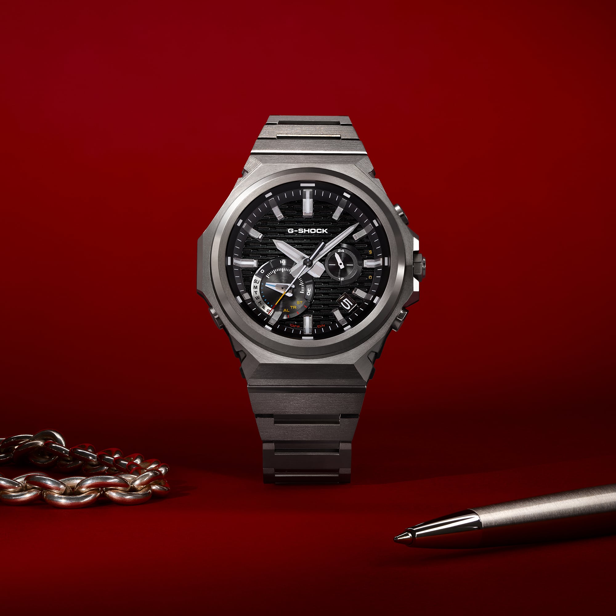 時計 G-SHOCK G-STEEL GST-B1000D-1AJF G-SHOCK G-STEEL GST-B1000D-1A 44mm Watch – King Jewelers