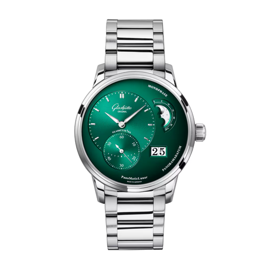 Glashütte Original PanoLunar 40mm Green Dial Watch