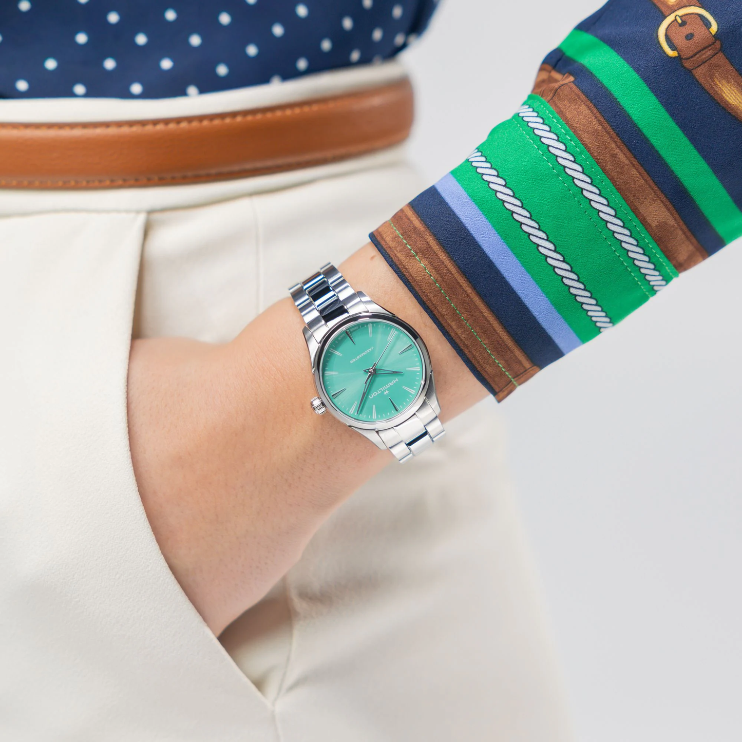 Hamilton Jazzmaster Quartz 32mm Blue Dial