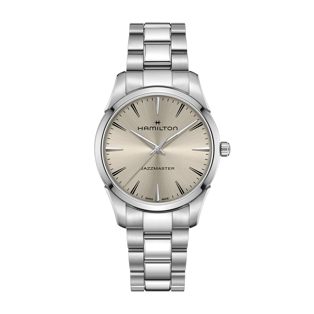 Hamilton Jazzmaster Quartz 40mm Beige Dial