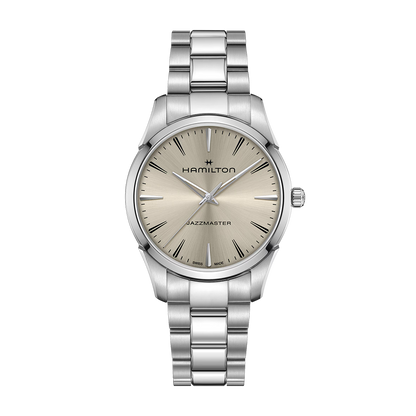 Hamilton Jazzmaster Quartz 40mm Beige Dial